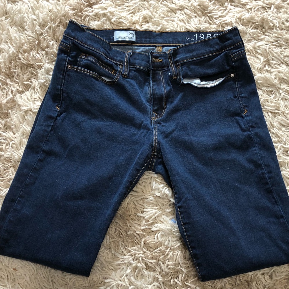 Gap Legging Jeans, dark wash